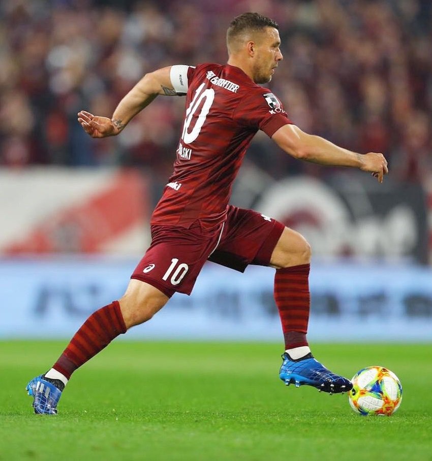 Lukas Podolski Shows Off Adidas Glitch F50 Skin 2019 Remake Boots